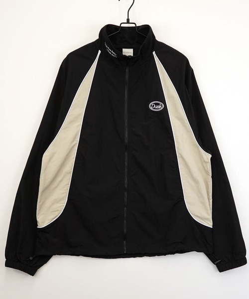Burner(バーナー)の「【GROOVY STORE】バルーンスリーブ ナイロン タスラン スタンドネック フルジップ トラック ジャケット(ナイロンジャケット・メンズ・チャコール/チャコールグレー/カーキ系2/ブラック/ブラック系その他2/アイボリー/アイボリー系2/カーキ・M/L/LL)」の9枚目の写真