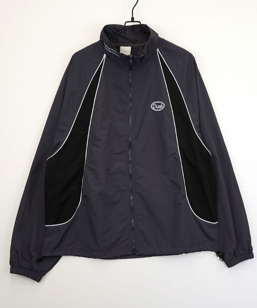 Burner(バーナー)の「【GROOVY STORE】バルーンスリーブ ナイロン タスラン スタンドネック フルジップ トラック ジャケット(ナイロンジャケット・メンズ・チャコール/チャコールグレー/カーキ系2/ブラック/ブラック系その他2/アイボリー/アイボリー系2/カーキ・M/L/LL)」の15枚目の写真