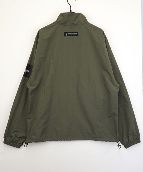 Burner(バーナー)の「【GROOVY STORE】バルーンスリーブ ナイロン タスラン スタンドネック フルジップ トラック ジャケット(ナイロンジャケット・メンズ・チャコール/チャコールグレー/カーキ系2/ブラック/ブラック系その他2/アイボリー/アイボリー系2/カーキ・M/L/LL)」の20枚目の写真
