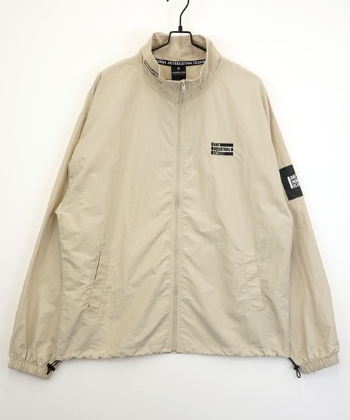 Burner(バーナー)の「【GROOVY STORE】バルーンスリーブ ナイロン タスラン スタンドネック フルジップ トラック ジャケット(ナイロンジャケット・メンズ・チャコール/チャコールグレー/カーキ系2/ブラック/ブラック系その他2/アイボリー/アイボリー系2/カーキ・M/L/LL)」の21枚目の写真