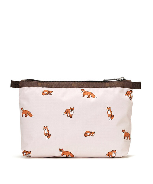 セール】COSMETIC CLUTCH ダッシングフォックス（ポーチ）｜LeSportsac