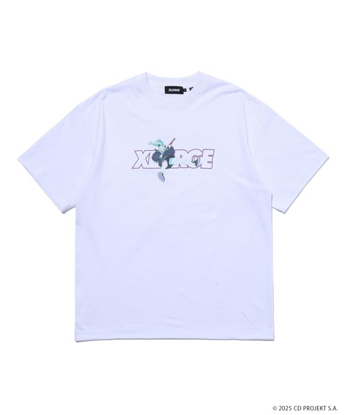 XLARGE×CYBERPUNK: EDGERUNNERS S/S TEE REBECCA（Tシャツ/カットソー