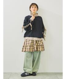 SM2 | オーバーダイデニムタックパンツ(その他パンツ)