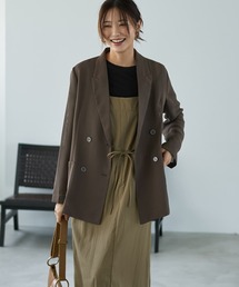 STYLE DELI（スタイルデリ）の「ストレッチメッシュ生地ダブルジャケット（テーラードジャケット）」