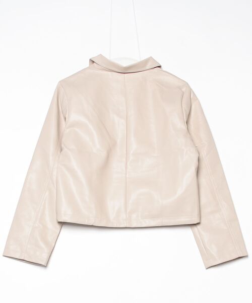 FREE STYLISTS(フリー スタイリスト)の「YUGA_YGMC Drawstring cropped jacket(ブルゾン・レディース・オフホワイト/ブラック・FREE)」の3枚目の写真