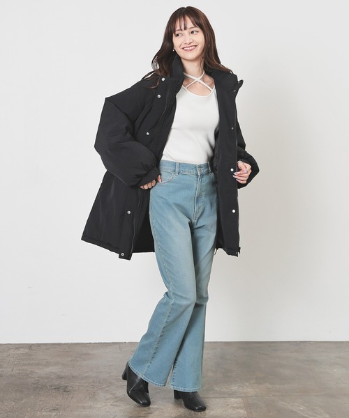 非フッ素撥水加工】ロングモンスターブルゾン(ブルゾン)|Honeys 非フッ素撥水加工】ロングモンスターブルゾン(ブルゾン)|Honeys