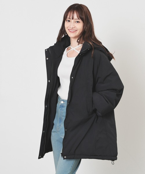 Honeys（ハニーズ）の「【非フッ素撥水加工】ロングモンスターブルゾン