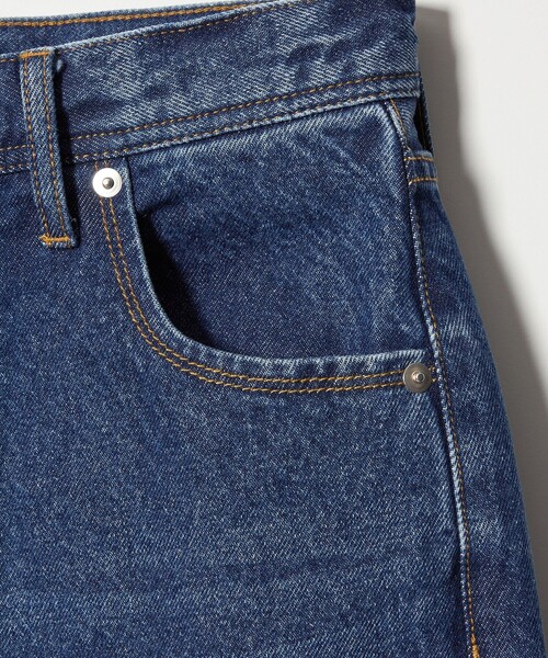 EMMEL REFINES(エメルリファインズ)の「<EMMEL REFINES>EM ハイウエスト ルーズ フレアデニム パンツ(デニムパンツ・レディース・ライトブルー/ネイビー・M/S/XS)」の9枚目の写真