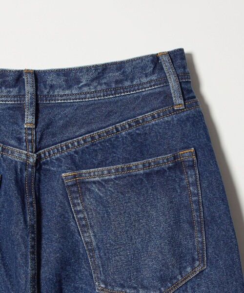 EMMEL REFINES(エメルリファインズ)の「<EMMEL REFINES>EM ハイウエスト ルーズ フレアデニム パンツ(デニムパンツ・レディース・ライトブルー/ネイビー・M/S/XS)」の10枚目の写真