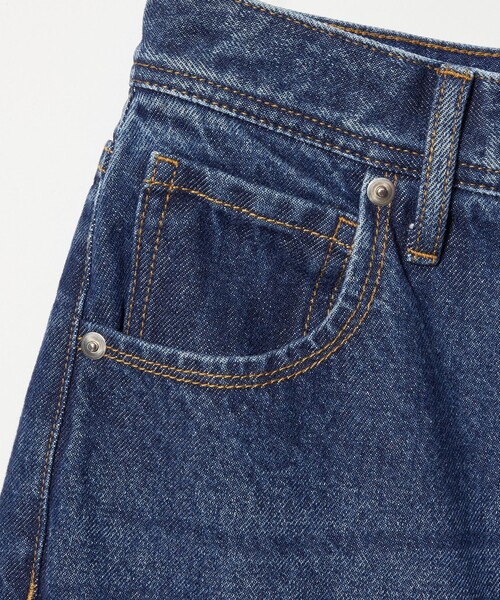 EMMEL REFINES(エメルリファインズ)の「<EMMEL REFINES>EM ハイウエスト ルーズ フレアデニム パンツ(デニムパンツ・レディース・ライトブルー/ネイビー・M/S/XS)」の11枚目の写真