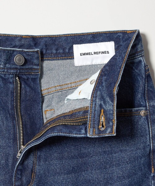 EMMEL REFINES(エメルリファインズ)の「<EMMEL REFINES>EM ハイウエスト ルーズ フレアデニム パンツ(デニムパンツ・レディース・ライトブルー/ネイビー・M/S/XS)」の12枚目の写真