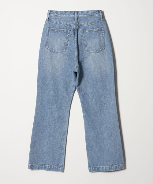 EMMEL REFINES(エメルリファインズ)の「<EMMEL REFINES>EM ハイウエスト ルーズ フレアデニム パンツ(デニムパンツ・レディース・ライトブルー/ネイビー・M/S/XS)」の5枚目の写真