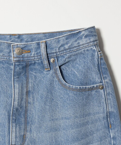 EMMEL REFINES(エメルリファインズ)の「<EMMEL REFINES>EM ハイウエスト ルーズ フレアデニム パンツ(デニムパンツ・レディース・ライトブルー/ネイビー・M/S/XS)」の6枚目の写真