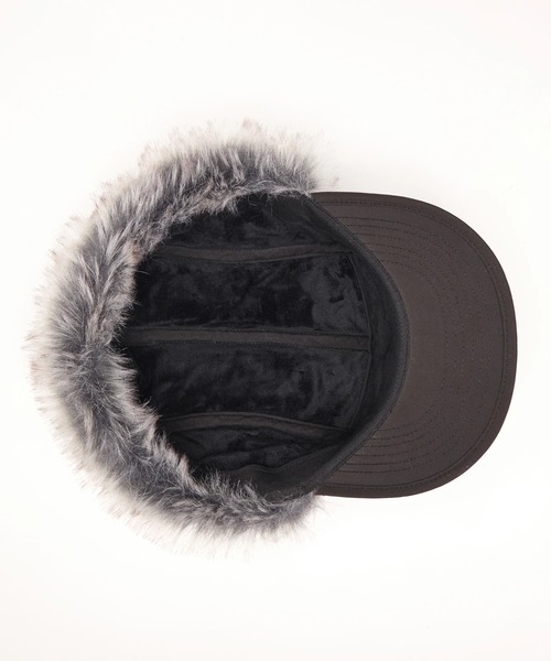 BILLABONG(ビラボン)の「BILLABONG レディース A/DIV TRAPPER CAP キャップ 【2025年秋冬モデル】 @autumn/ビラボンアロゴファートラッパーキャップ(帽子)(キャップ・レディース・ブラック/オリーブ/アイボリー・FREE)」の16枚目の写真