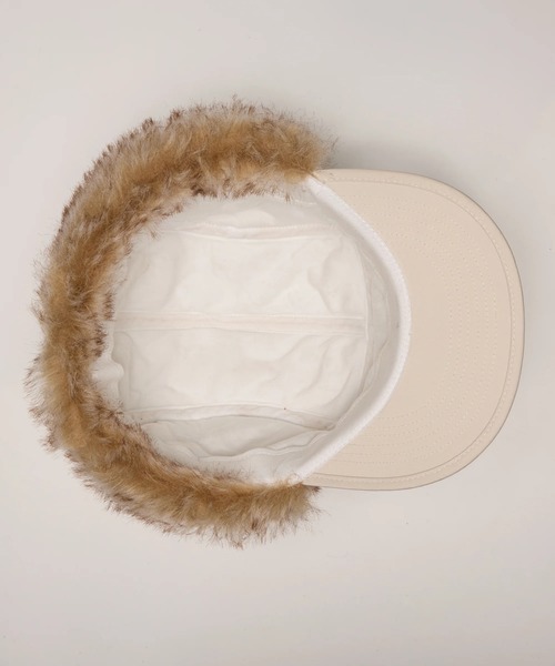 BILLABONG(ビラボン)の「BILLABONG レディース A/DIV TRAPPER CAP キャップ 【2025年秋冬モデル】 @autumn/ビラボンアロゴファートラッパーキャップ(帽子)(キャップ・レディース・ブラック/オリーブ/アイボリー・FREE)」の7枚目の写真