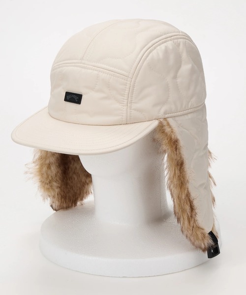 BILLABONG(ビラボン)の「BILLABONG レディース A/DIV TRAPPER CAP キャップ 【2025年秋冬モデル】 @autumn/ビラボンアロゴファートラッパーキャップ(帽子)(キャップ・レディース・ブラック/オリーブ/アイボリー・FREE)」の8枚目の写真
