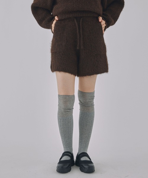 セール】【Unblend】ニットショートパンツ＜セットアップ対応