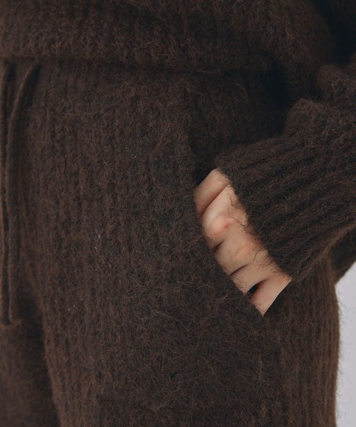 Unblend(アンブレンド)の「【Unblend】ニットショートパンツ<セットアップ対応>(その他パンツ・レディース・グレー/ブルー/ブラウン・FREE)」の17枚目の写真