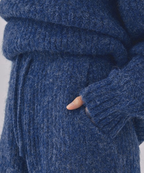 Unblend(アンブレンド)の「【Unblend】ニットショートパンツ<セットアップ対応>(その他パンツ・レディース・グレー/ブルー/ブラウン・FREE)」の13枚目の写真