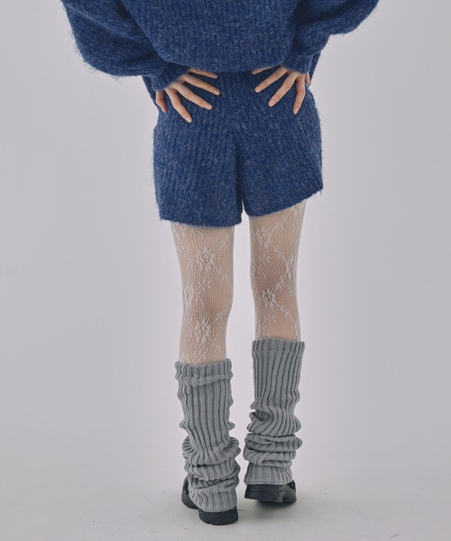 Unblend(アンブレンド)の「【Unblend】ニットショートパンツ<セットアップ対応>(その他パンツ・レディース・グレー/ブルー/ブラウン・FREE)」の8枚目の写真