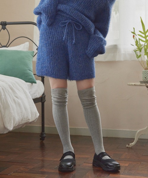 Unblend】ニットショートパンツ＜セットアップ対応＞ MONO-MART LADY'S