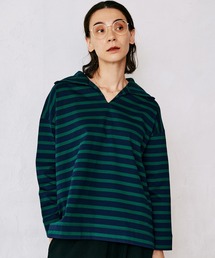 LA MARINE FRANCAISE | バスク天竺セーラープルオーバー(Tシャツ/カットソー)