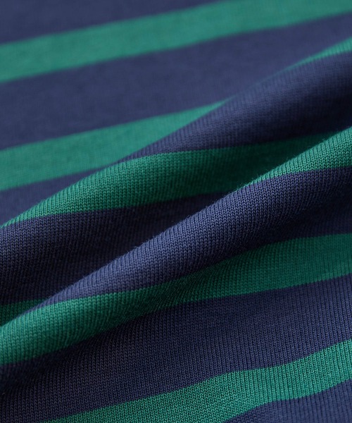 LA MARINE FRANCAISE（マリン フランセーズ）の「バスク天竺セーラープルオーバー（Tシャツ/カットソー・レディース・キャメル/グリーン/ブラック・FREE）」の10枚目の写真