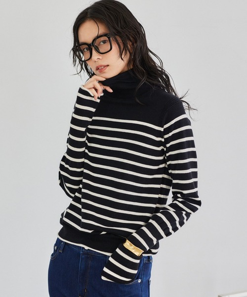 バンヤードストーム パープル系 コットン フレアワンピース インナー