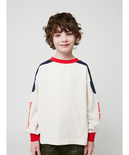 BOBO CHOSES（ボボショーズ）の「Snake T-shirt（Tシャツ/カットソー・キッズ・オフホワイト・2-3YEAR/4-5YEAR/6-7YEAR/8-9y/10-11y/12-13y）」の2枚目の写真
