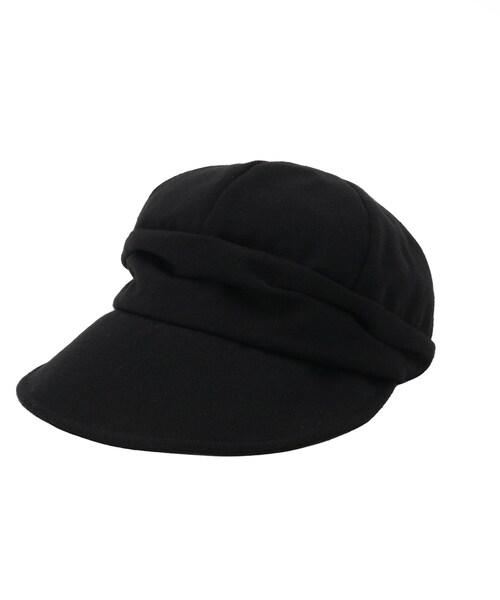 grove（グローブ）の「ロングブリムキャスケット（キャスケット・レディース・ベージュ/グレー/ブラック・00）」の4枚目の写真