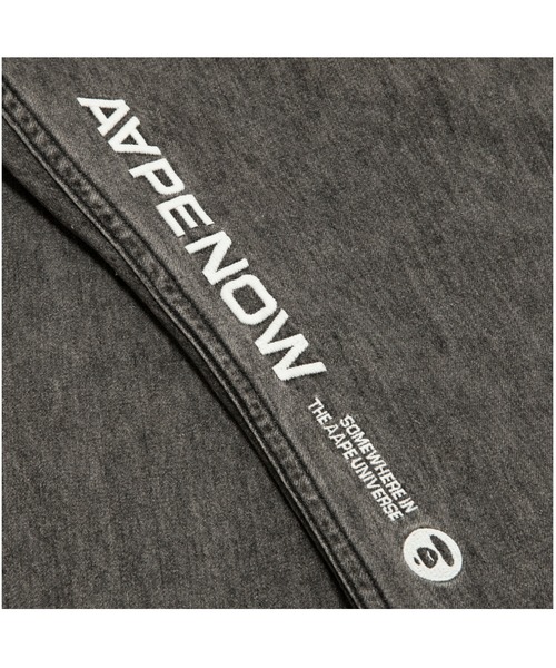 AAPE BY A BATHING APE（エーエイプバイアベイシングエイプ）の「AAPE NOW DENIM PANTS（デニムパンツ・メンズ・ブラック/ライトブルー・X-LARGE/LARGE/SMALL/MEDIUM）」の5枚目の写真