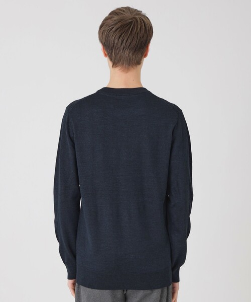 BLACK LABEL CRESTBRIDGE 　ニット　セーター　 Lサイズ ガーズマンエンブロイダリーニット（ニットウェア）｜BLACK LABEL