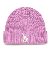 MLB（メジャーリーグベースボール）の「【日本未発売/WEB限定】MLB KOREA(エムエルビーコリア)/ロゴ刺繍ビーニー ニット帽/New jelly mid-binnie（ニットキャップ/ビーニー）」