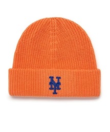 MLB（メジャーリーグベースボール）の「【日本未発売/WEB限定】MLB KOREA(エムエルビーコリア)/ロゴ刺繍ビーニー ニット帽/New jelly mid-binnie（ニットキャップ/ビーニー）」