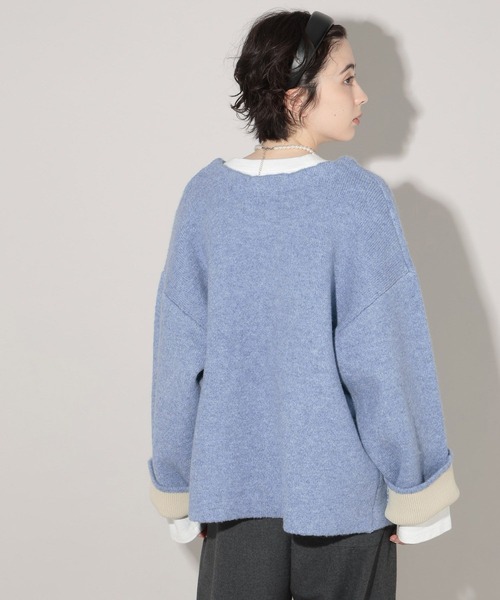 セッケツニットブルゾン（カーディガン/ボレロ）｜GEORGE'S