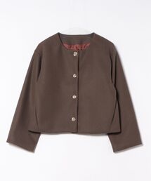 ketty｜ケティのノーカラージャケット（ショート丈）通販 - ZOZOTOWN