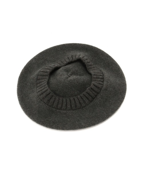 MHL.(エムエイチエル)の「MHL TAM O SHANTER HAT(ハンチング/ベレー帽・レディース・グリーン系その他7/ネイビー系1/グレー系その他・FREE)」の8枚目の写真