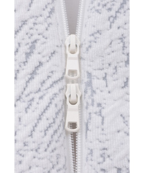 TORNADO MART（トルネードマート）の「ﾋﾞｰｽﾄﾍｱｰﾓｰﾙﾆｯﾄｺﾝﾋﾞﾌｰﾃﾞｨｰBL（ブルゾン・メンズ・ブラック/ホワイト・MEDIUM/LARGE/LL）」の11枚目の写真