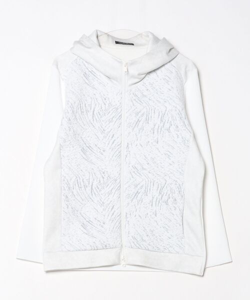 TORNADO MART（トルネードマート）の「ﾋﾞｰｽﾄﾍｱｰﾓｰﾙﾆｯﾄｺﾝﾋﾞﾌｰﾃﾞｨｰBL（ブルゾン・メンズ・ブラック/ホワイト・MEDIUM/LARGE/LL）」の12枚目の写真