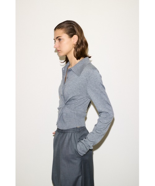 セール】THROW KNIT POLO 2WAY HG CD ニット ポロ 2ウェイ ハイゲージ