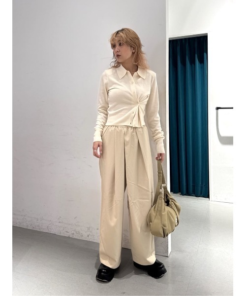 セール】THROW KNIT POLO 2WAY HG CD ニット ポロ 2ウェイ ハイゲージ