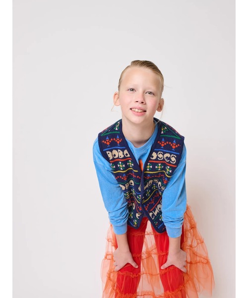 BOBO CHOSES(ボボショーズ)の「Toys all over knitted vest(ベスト・キッズ・マルチ・12-13y/10-11y/8-9y/6-7YEAR/4-5YEAR/2-3YEAR)」の5枚目の写真