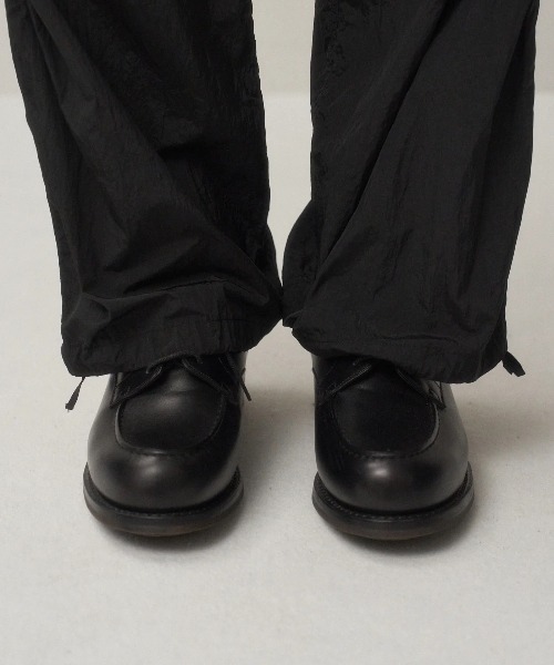 ATON(エイトン)の「ATON HAND DYED NYLON UTILITY PANTS PRAGGW0204(その他パンツ・メンズ・ネイビー/ブラック・4/LARGE)」の6枚目の写真