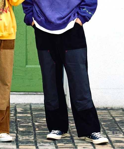 go slow caravan（ゴースローキャラバン）の「コーデユロイ DOUBLE KNEE ワークパンツ（その他パンツ・メンズ・ブラウン/ブラック/オリーブ・X-LARGE/LARGE/MEDIUM）」の2枚目の写真