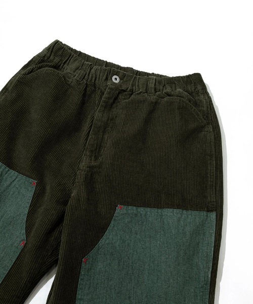 go slow caravan（ゴースローキャラバン）の「コーデユロイ DOUBLE KNEE ワークパンツ（その他パンツ・メンズ・ブラウン/ブラック/オリーブ・X-LARGE/LARGE/MEDIUM）」の4枚目の写真