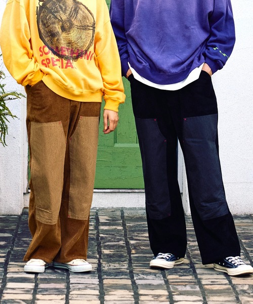 go slow caravan（ゴースローキャラバン）の「コーデユロイ DOUBLE KNEE ワークパンツ（その他パンツ・メンズ・ブラウン/ブラック/オリーブ・X-LARGE/LARGE/MEDIUM）」の17枚目の写真