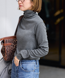 未使用　フレームワーク　ワッフルカットソー　グレー フレームワーク FRAMeWORK ≪≫ワッフルヘンリープルオーバー