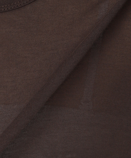 JOURNAL STANDARD relume(ジャーナルスタンダード レリューム)の「《追加4》シアークルーネックロングTシャツ(Tシャツ/カットソー・レディース・ブラウン/レッド/ホワイト/ブラック・FREE)」の15枚目の写真