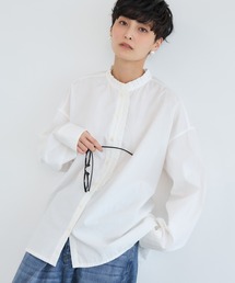 BARNYARDSTORM | BARNYARDSTORM / バンドカラーフリルシャツ / ハンドウォッシャブル(シャツ/ブラウス)