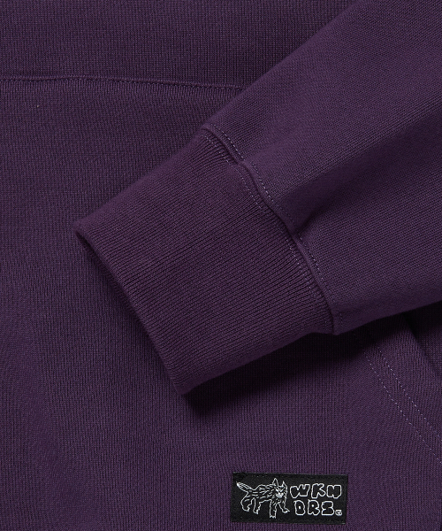 WKNDRS（ウィーキャンドース）の「TATTOO HOODIE (PURPLE)（パーカー・レディース・その他・X-LARGE/MEDIUM/LARGE）」の4枚目の写真